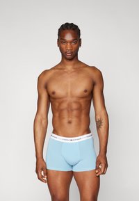 Tommy Hilfiger SIGNATURE TRUNK 3 PACK - Boxerbriefs - stonewash green/faded lime/col blue