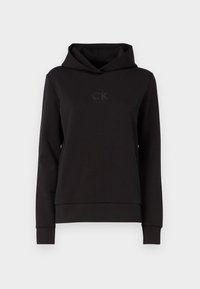 REGULAR HOODIE - Collegepaita - black