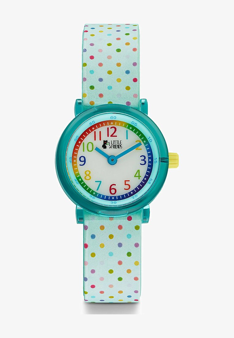 FAVS LITTLE FRIENDS UNISEX-QUARZ - Uhr - turquoise/multi coloured