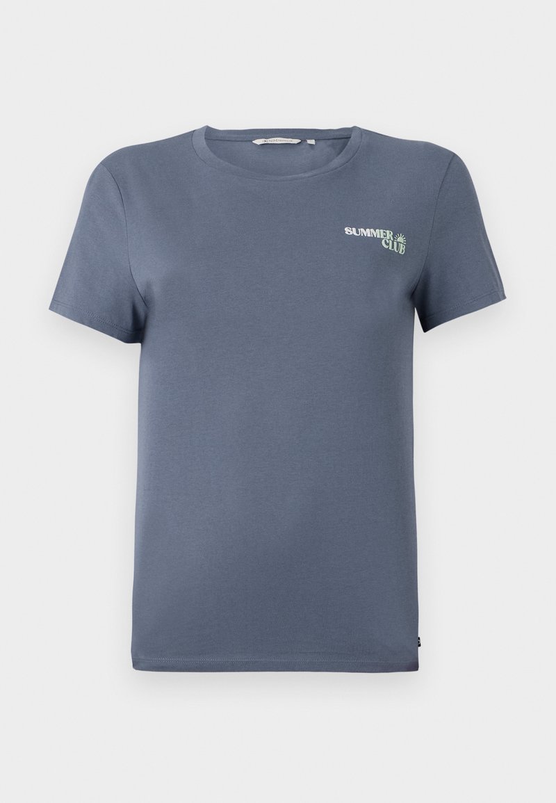 Tom Tailor Denim T-shirt basic blauw
