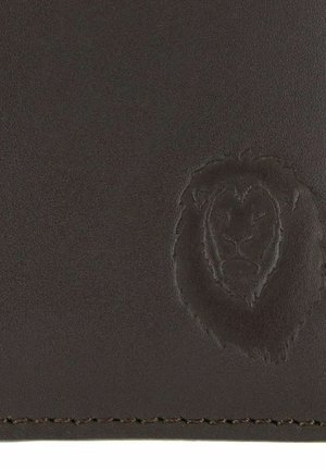 oxmox Portefeuille - freedom lion embossed brown