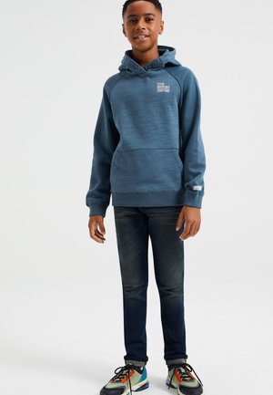 MET OPDRUK - Hoodie - blue
