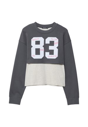 COMBINED EMBROIDERED - Športni pulover - dark grey