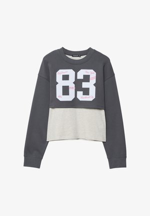 COMBINED EMBROIDERED - Športni pulover - dark grey