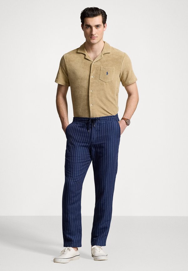 TERRY CAMP SHIRT - Shirt - coastal beige2