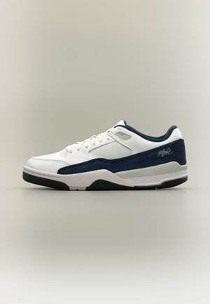 Jordan, FLIGHT COURT - Sneakers - white/college navy/light smoke grey/obsidian