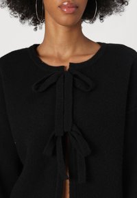 Vero Moda O NECK - Kardigan - black