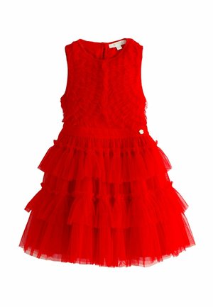 REGULAR FIT - TIERED  - Cocktailkleid/festliches Kleid - red