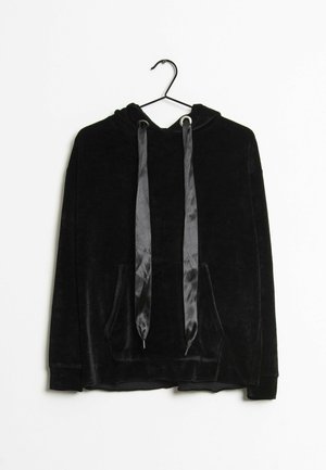 Mikina s kapucí - black