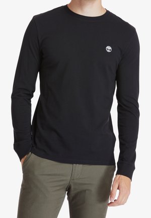 Top s dlouhým rukávem - black