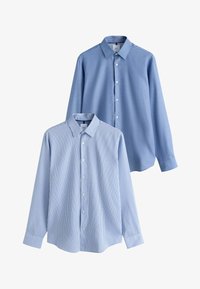 Unselected, blue texture/blue stripe