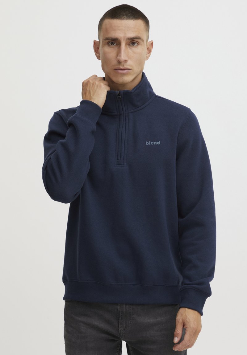 Blend BHHALFZIP - Sudadera - dress blues