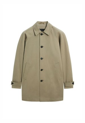 Massimo Dutti, Klassischer Mantel - mottled brown