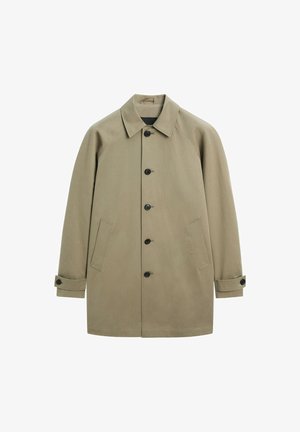 Massimo Dutti, Klassischer Mantel - mottled brown