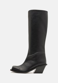 BLONDINE - Μπότες cowboy/Biker - black