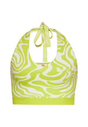 myMo, Top - wollweiss limette