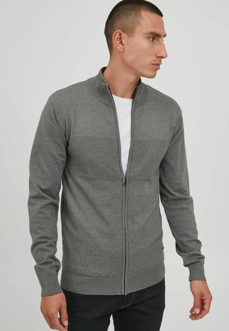 INDICODE JEANS IDERNOLDO - Gilet - grey mix
