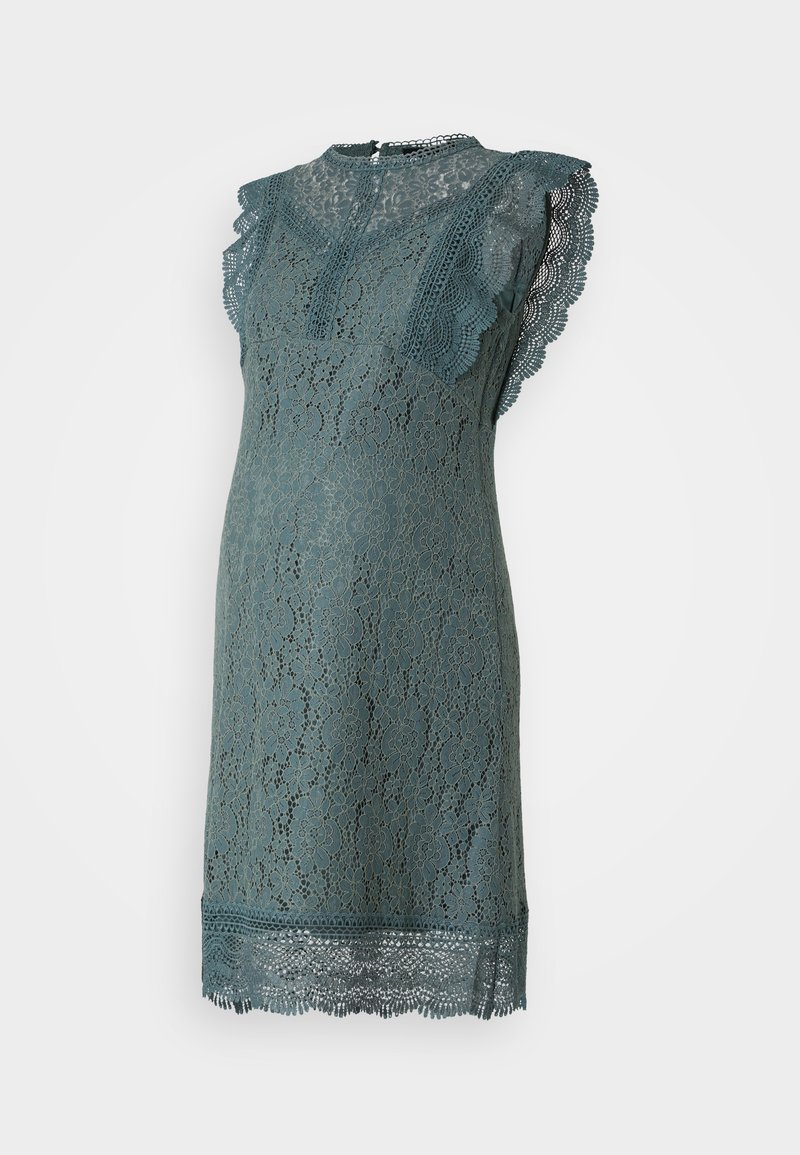 ONLY MATERNITY OLMNEW KARO DRESS - Shift dress - balsam green/dark green - Zalando.co.uk ONLY MATERNITY OLMNEW KARO DRESS - Shift dress - balsam green/dark green - Zalando.co.uk