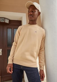 Tommy Jeans REGULAR C NECK - Camisola - trench