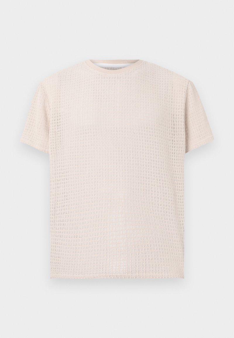 Brave Soul T-shirt print beige