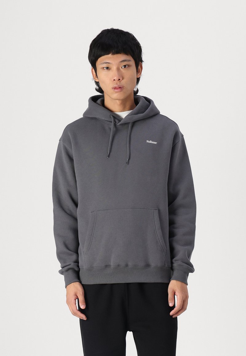 Hollister Co. Relaxed Logo Hoodie - Sportinis megztinis - irongate