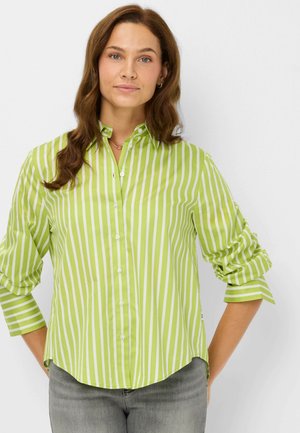 STYLE VICA - Hemdbluse - moss pearl