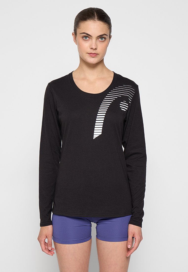 Head Sport T-shirt zwart