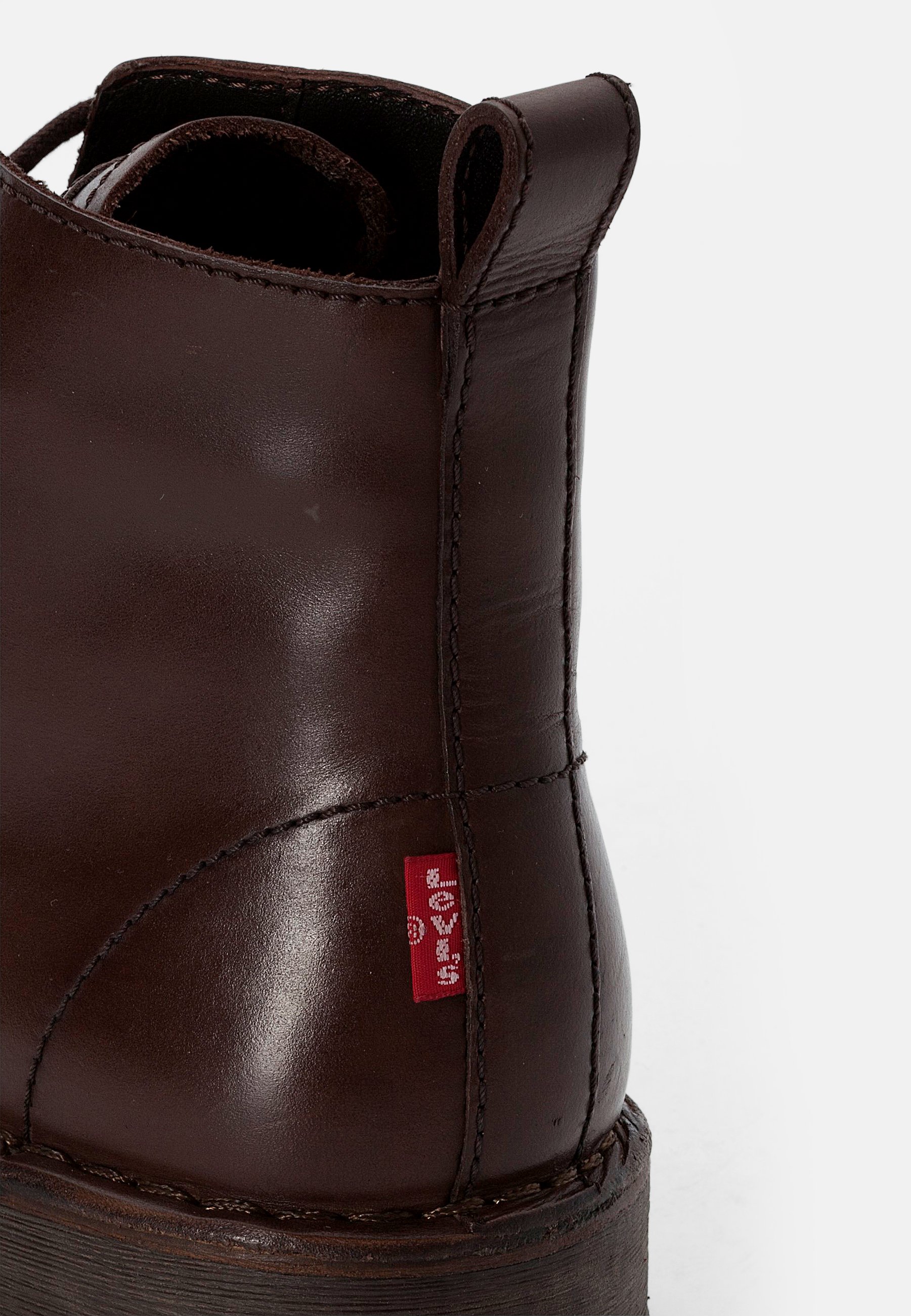 Levi's® TRACK - Botines con cordones - dark brown/marrón - Zalando.es
