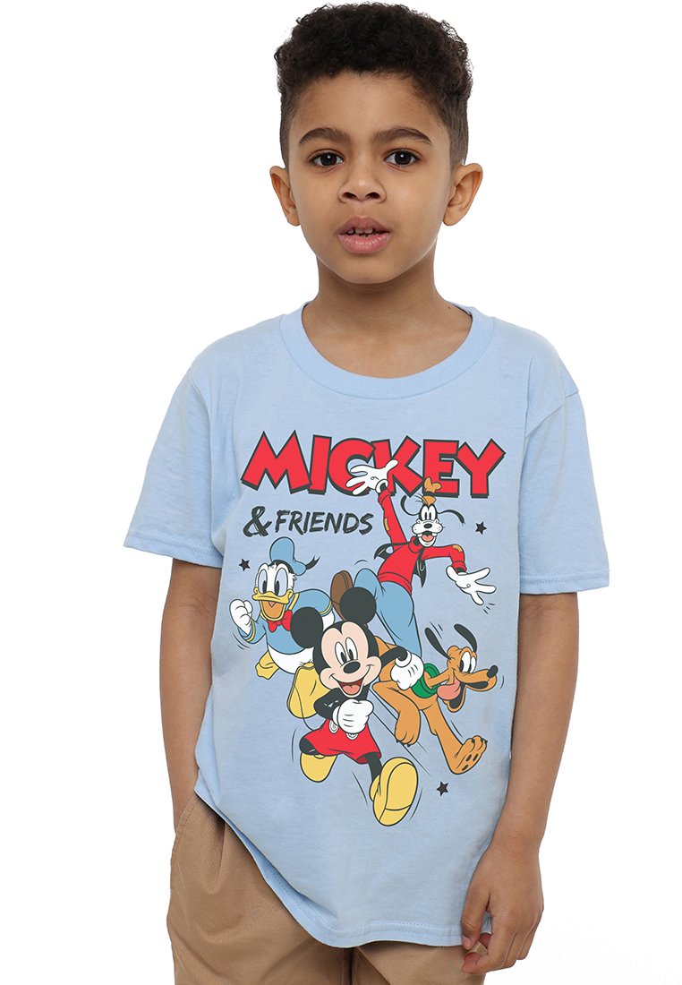 Disney T-shirt print lichtblauw Disney T-shirt print lichtblauw