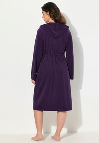 Ulla Popken Accappatoio - aubergine