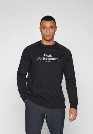 Peak Performance ORIGINAL CREW - Sweatshirt - black/offwhite