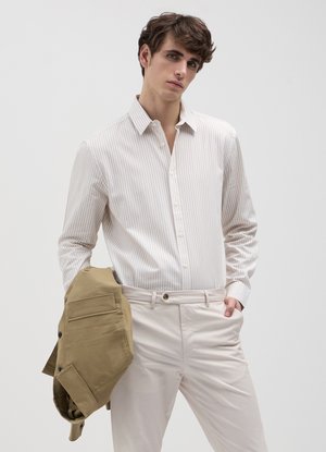 Calliope CLASSICA A RIGHE  - Hemd - beige