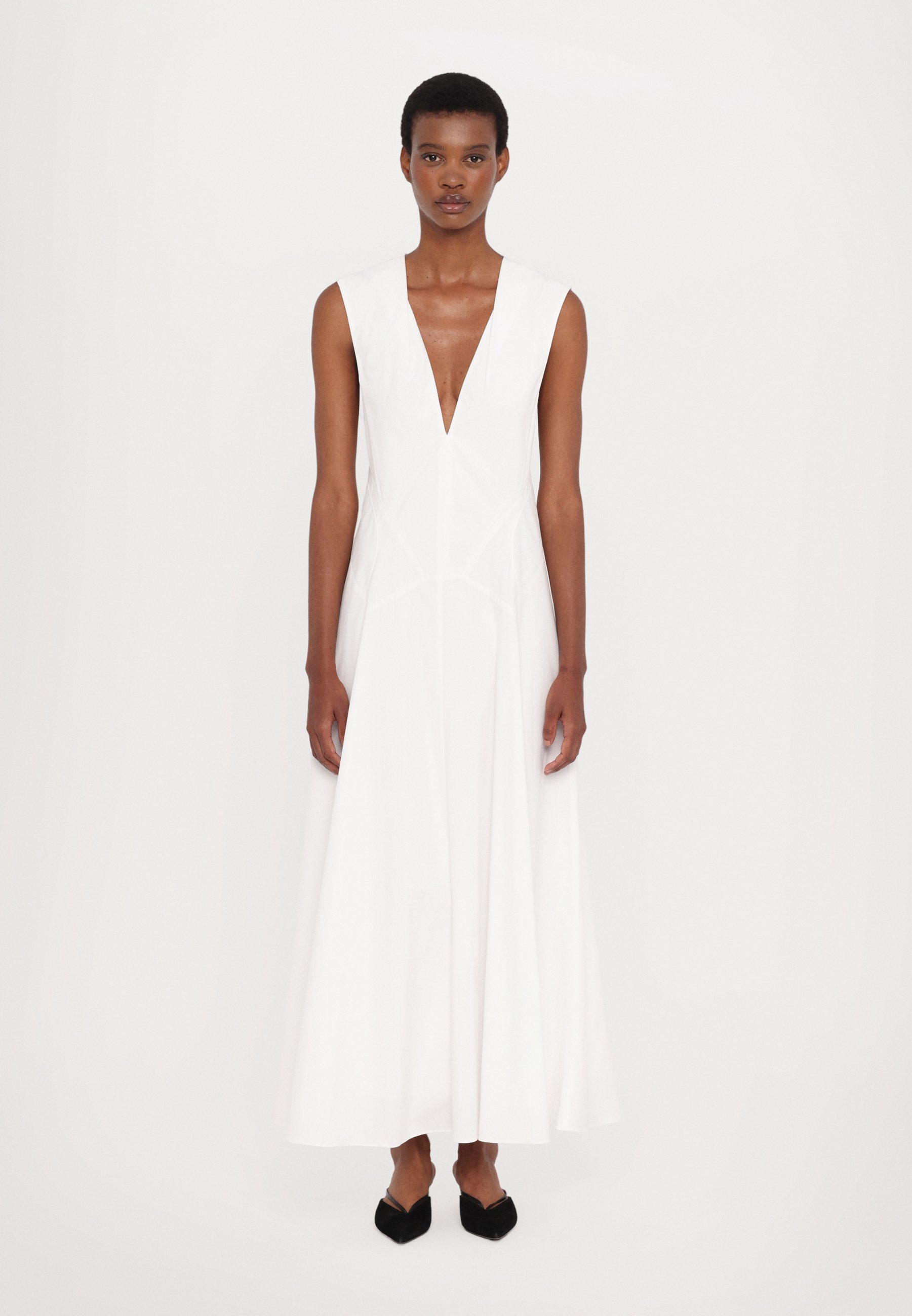 black shirred maxi dress Black Lavinnea Shirred Maxi