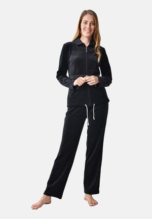 RAIKOU DAMEN HAUSANZUG - Zip-up sweatshirt - schwarz