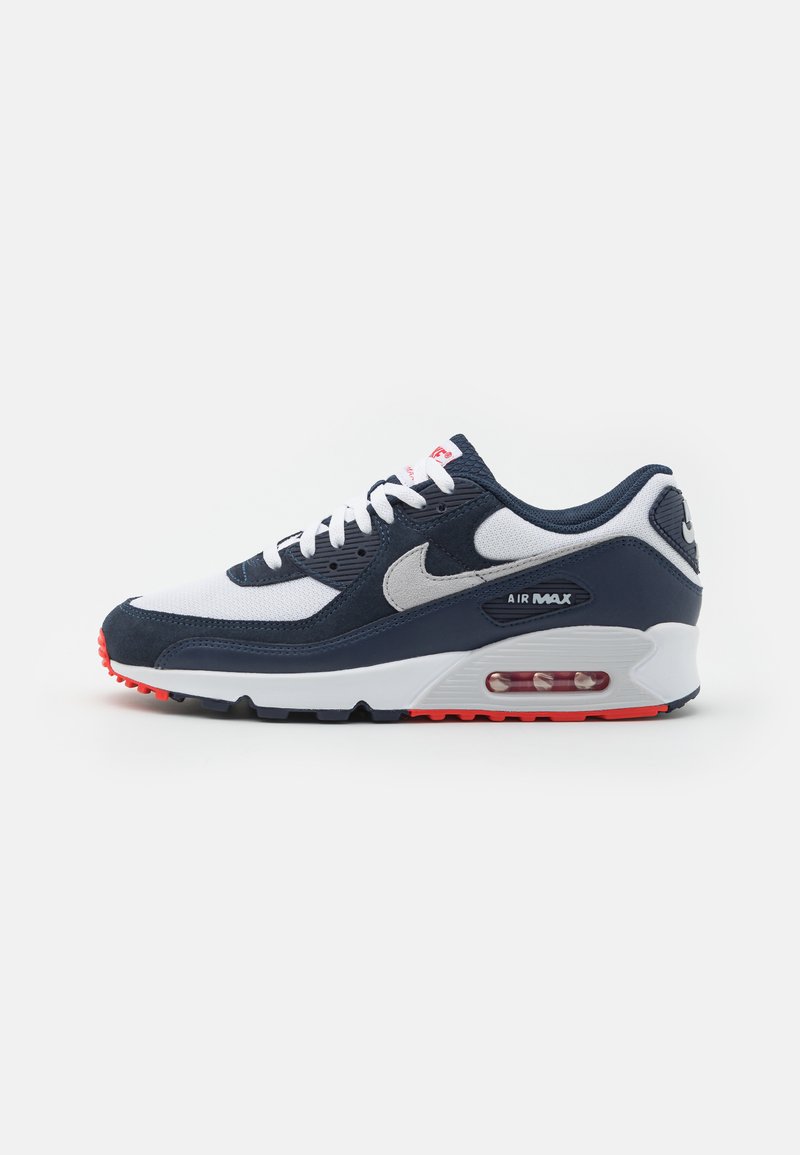 Nike Sportswear AIR MAX 90 - Sapatilhas - obsidian/pure platinum/track red