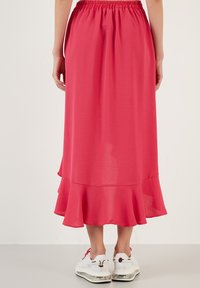 LELA REGULAR FIT - Trapecinis sijonas - fuchsia