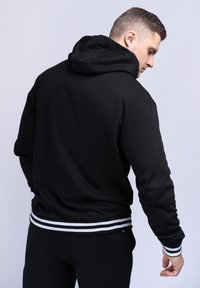 Lonsdale NORMALE PASSFORM DACCOMBE - Hættetrøje - black/white