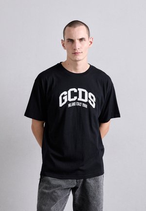 LOUNGE LOGO OVERSIZE - T-shirt imprimé - black