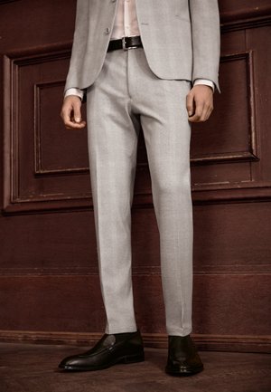 AJEND - Suit trousers - grey