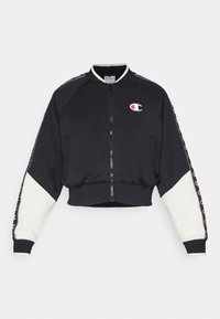 SPORT HERITAGE FULL ZIP - Felpa con zip - black
