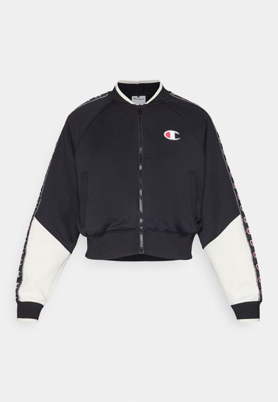 SPORT HERITAGE FULL ZIP - Sweat zippé - black
