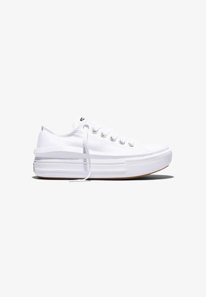 Converse CHUCK TAYLOR ALL STAR MOVE CANVAS PLATFORM biały