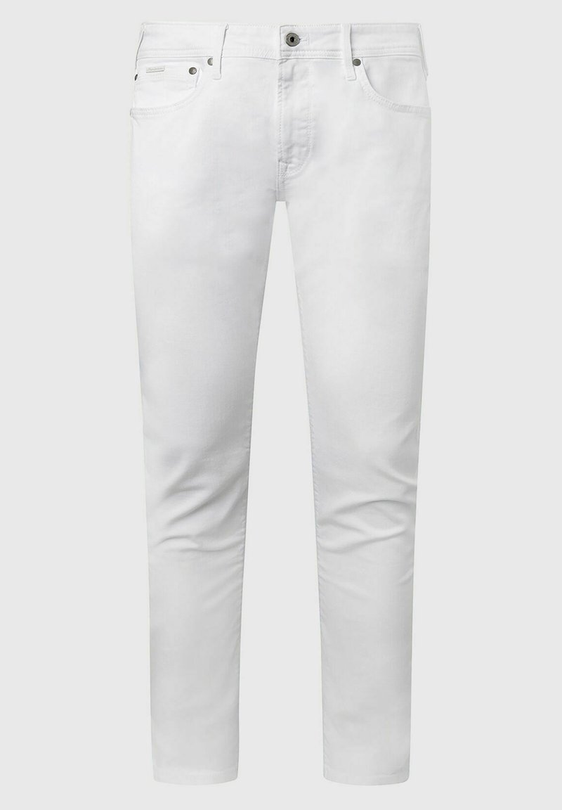 Herren Skinny Fit | Pepe Jeans STANLEY Jeans Straight Leg white/blue denim - WS42449 Herren Skinny Fit | Pepe Jeans STANLEY Jeans Straight Leg white/blue denim - WS42449