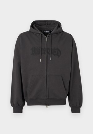 BLARE ZIP HOODIE UNISEX - Mikina so zipsom - old black