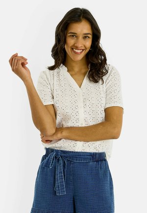 Grain de Malice, CHEMISE COL VICTORIEN - Blusa - blanc