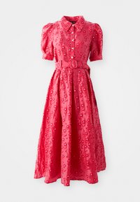 ENCHANTED MIDI DRESS - Abito a camicia - red