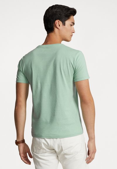 Polo Ralph Lauren CUSTOM SLIM FIT JERSEY CREWNECK T-SHIRT - Osnovna majica kratkih rukava - celadon