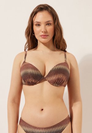 Calzedonia CHEVRON złoty