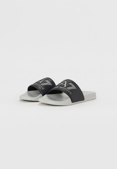 EA7 Emporio Armani UNISEX - Чехли за басейн - grey violet/obsidian