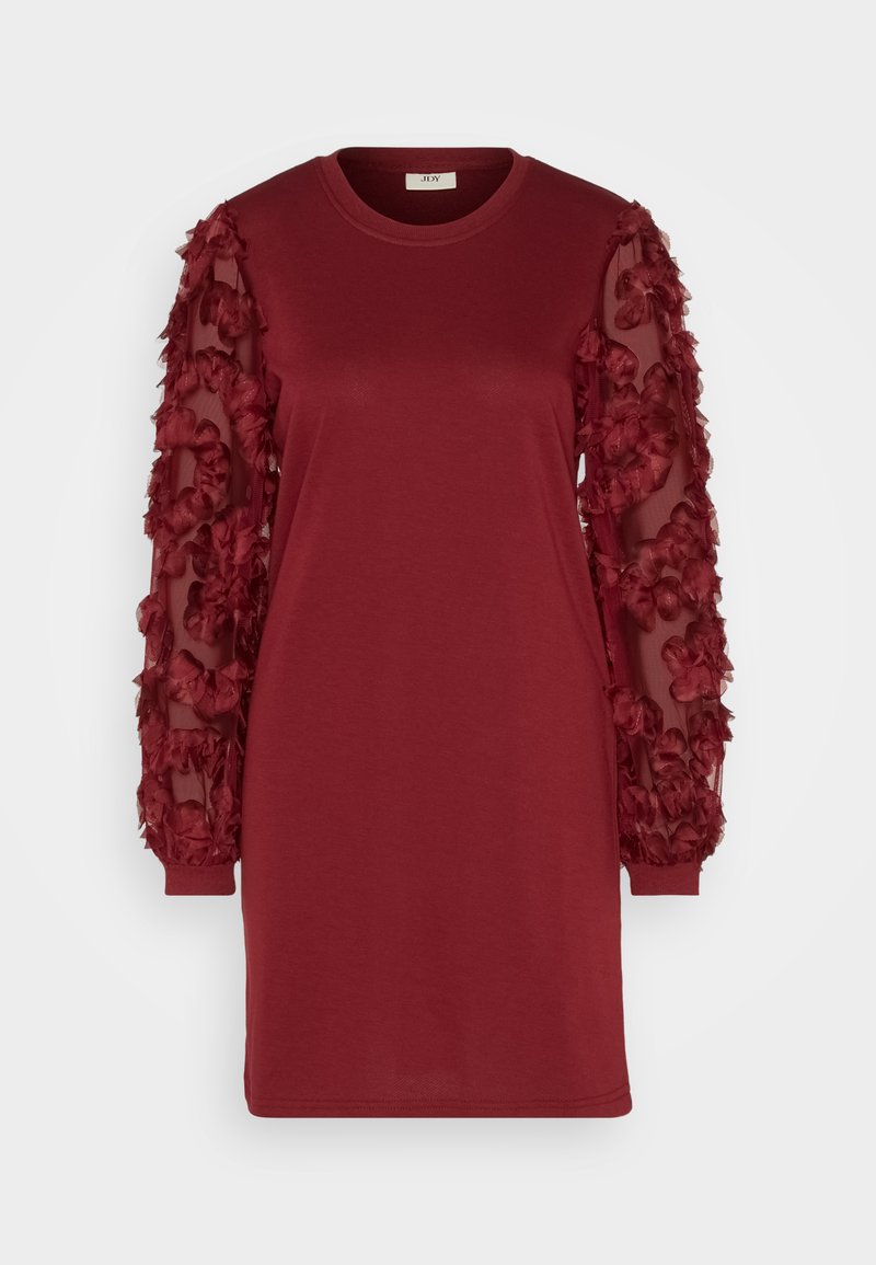 JDY Cocktailjurk donkerrood
